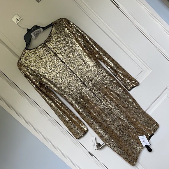 Tadashi gold sequins dress - Picture 6 of 6